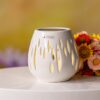 Tischlicht Doria creme-weiß – Bild 3
