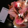Deko Lichterkette Sterne mit Timer – Bild 2