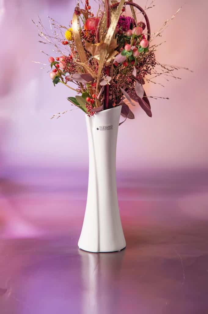 Solifleurvase Mondavio weiß-creme – Bild 3