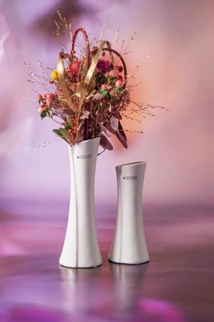 Solifleurvase Mondavio weiß-creme – Bild 4