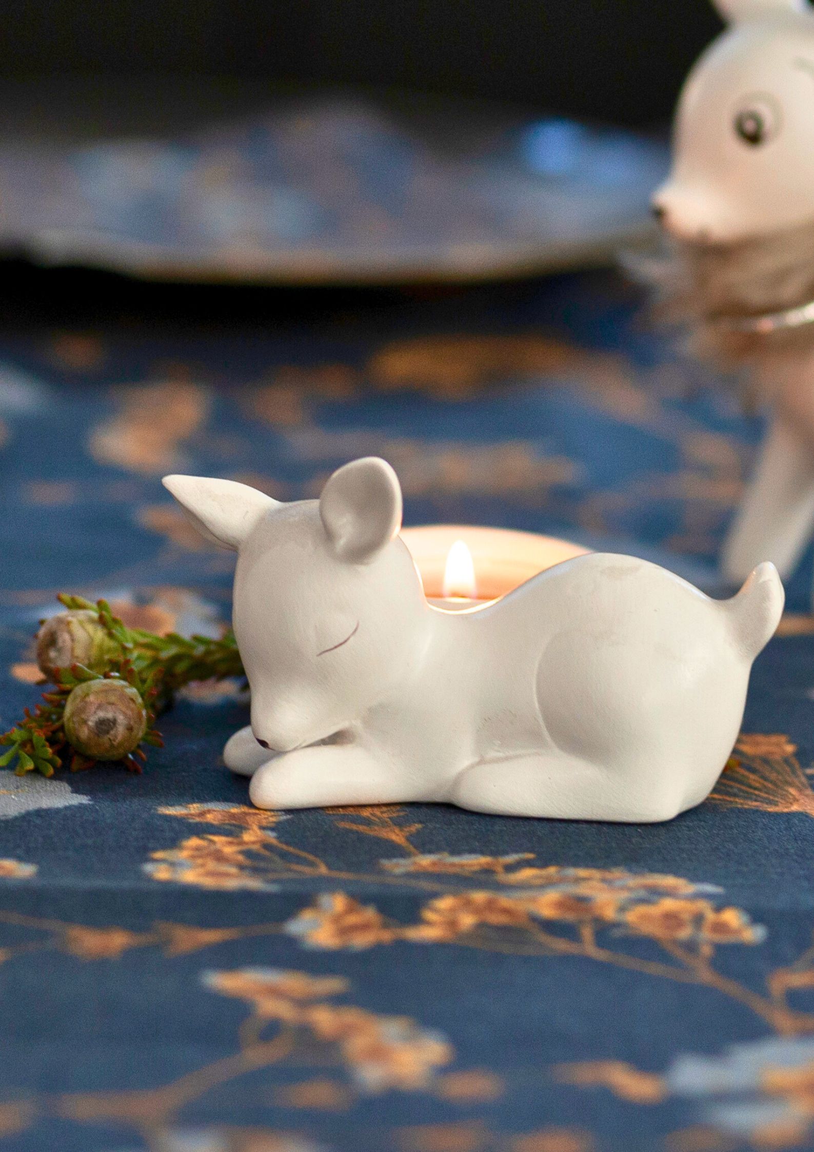 Valentino Teelicht Rehkitzs Feline – Bild 4