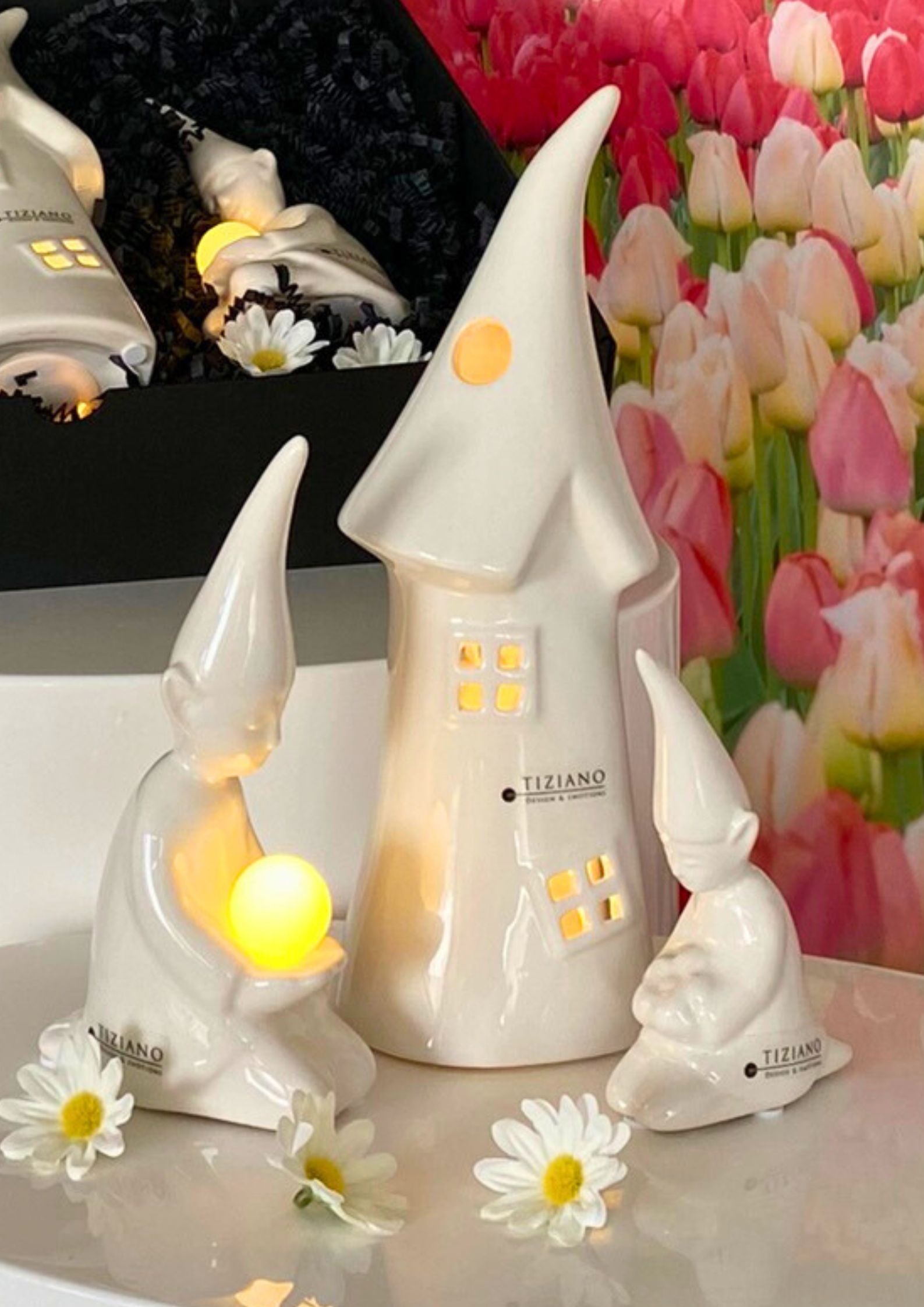 Geschenkbox L mit Corletto und Laurin detail
