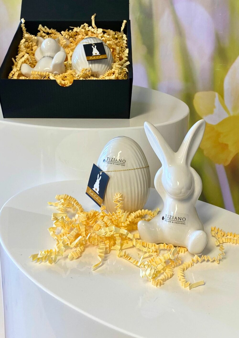 Geschenkbox S Fabrio sitzend und Sepia