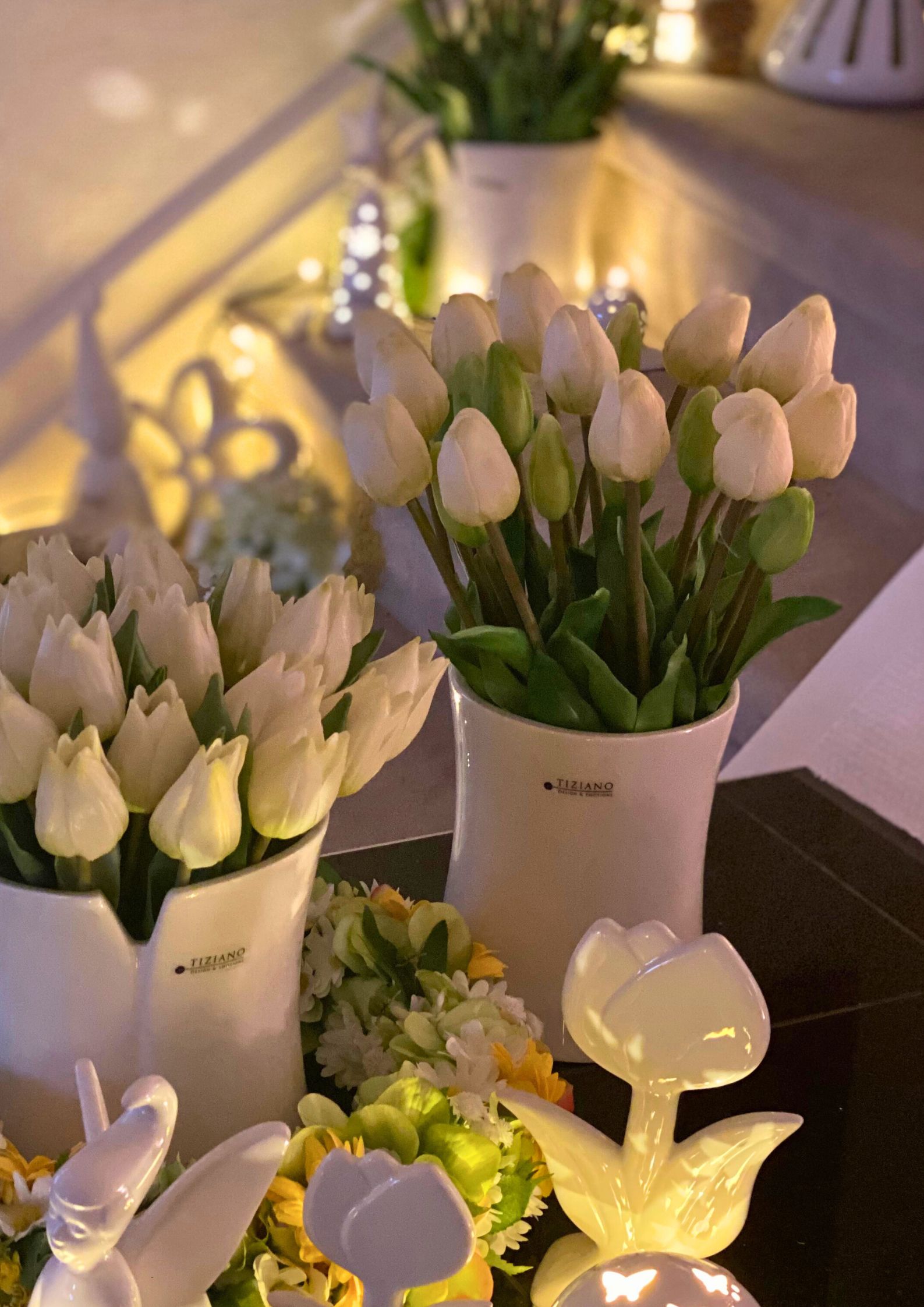 Acrobello mit langen Tulpen