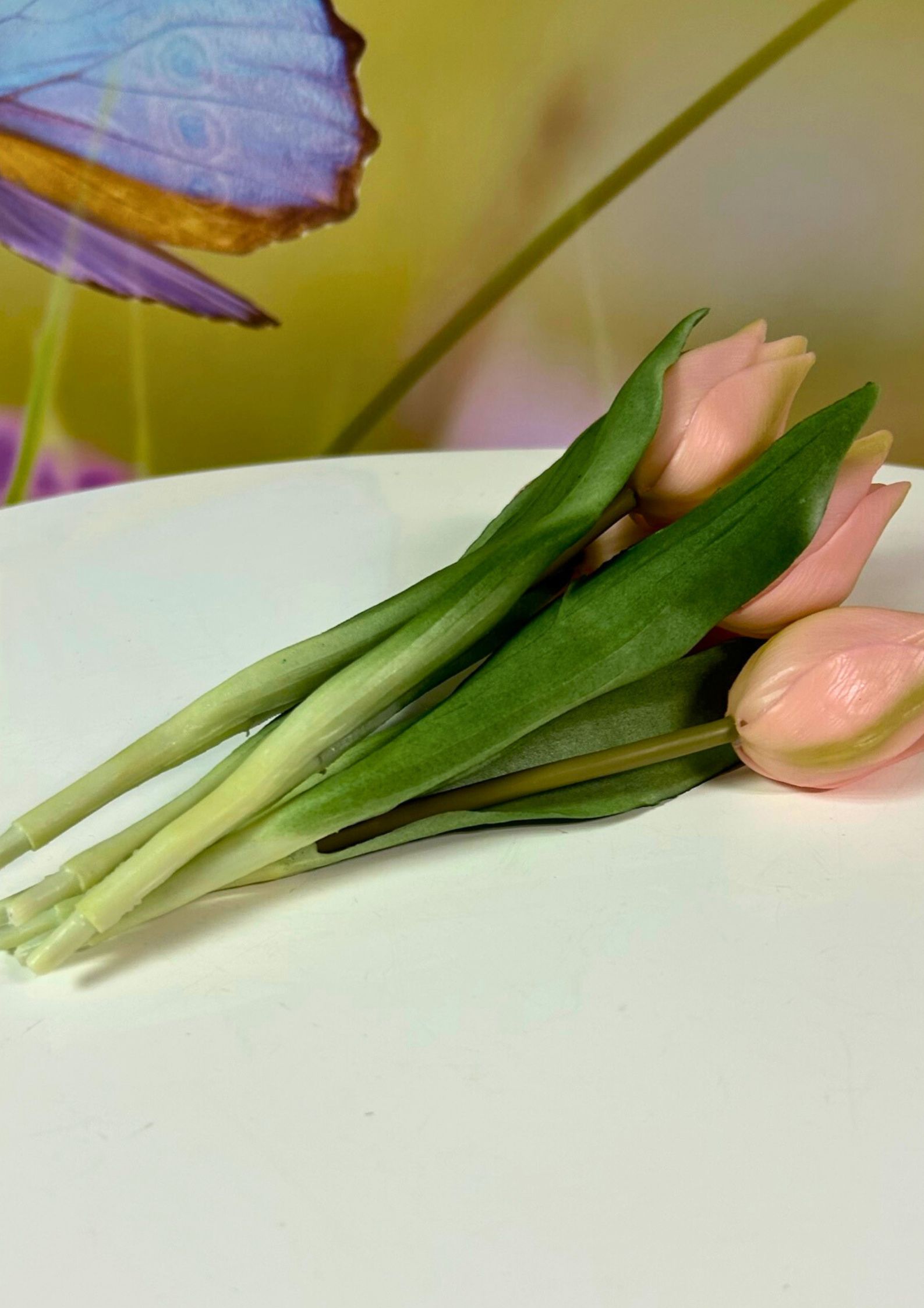 6er Bund Tulpen rose detail