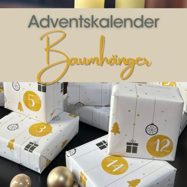 Baumhänger Adventskalender