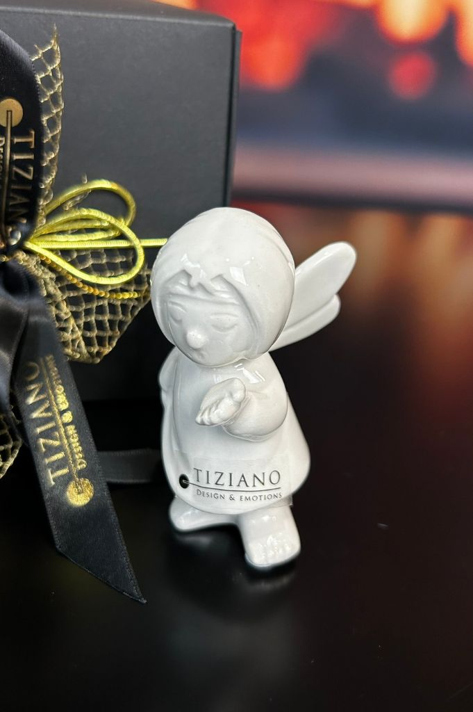 Geschenkbox Engel Anna 2er Set creme-weiß – Bild 3