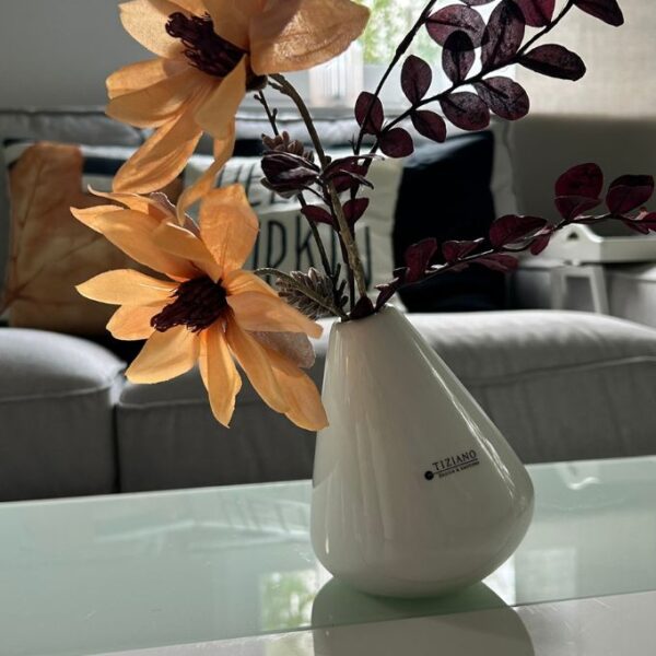 Vase schräg Vallina links 13cm