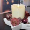Dekoset Schale Strella mit LED Kerze und Engel – Bild 2