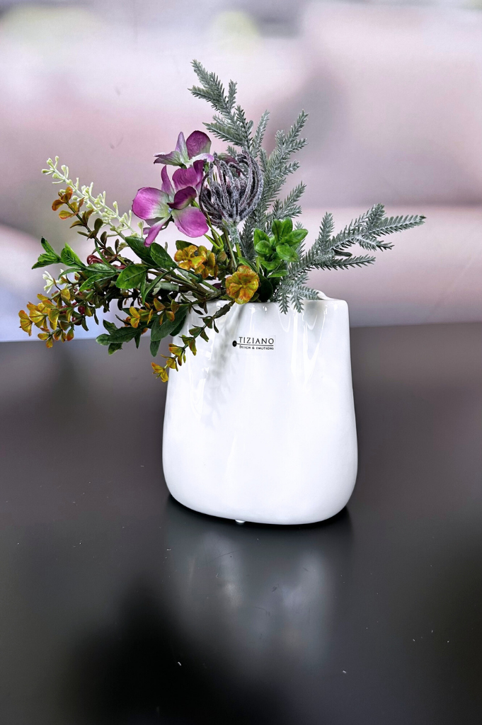 Deko Strauß Hortensie-Beere 30cm – Bild 3