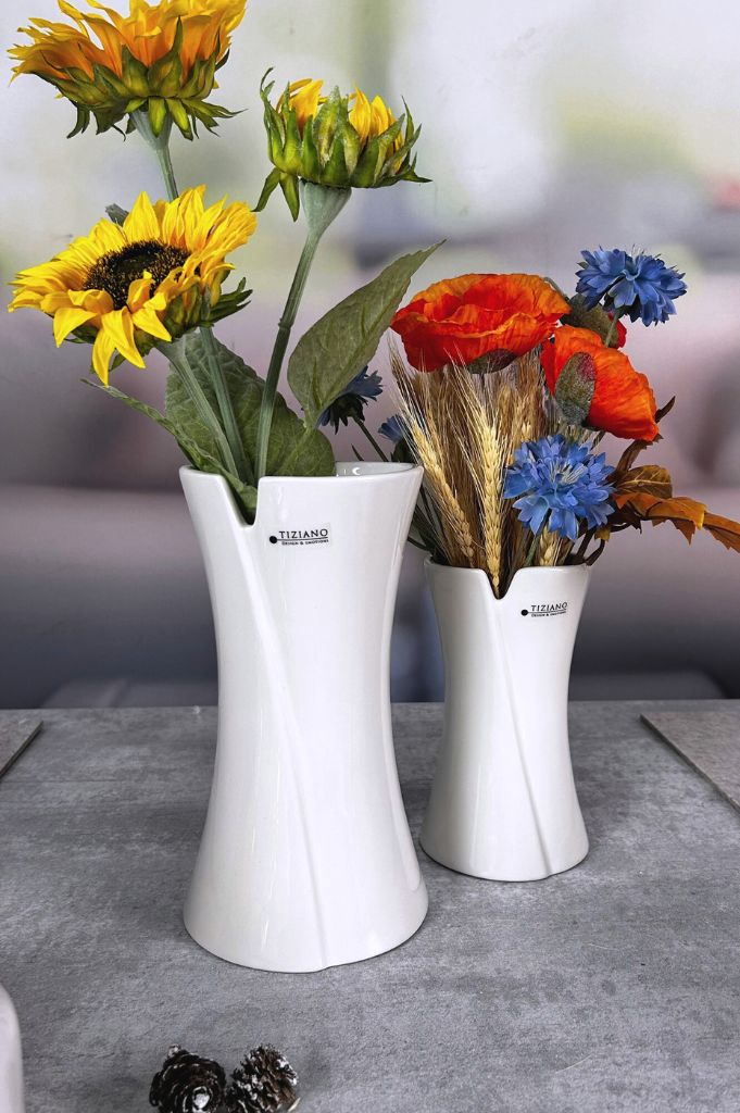 Vase Mondavio creme-weiß – Bild 7