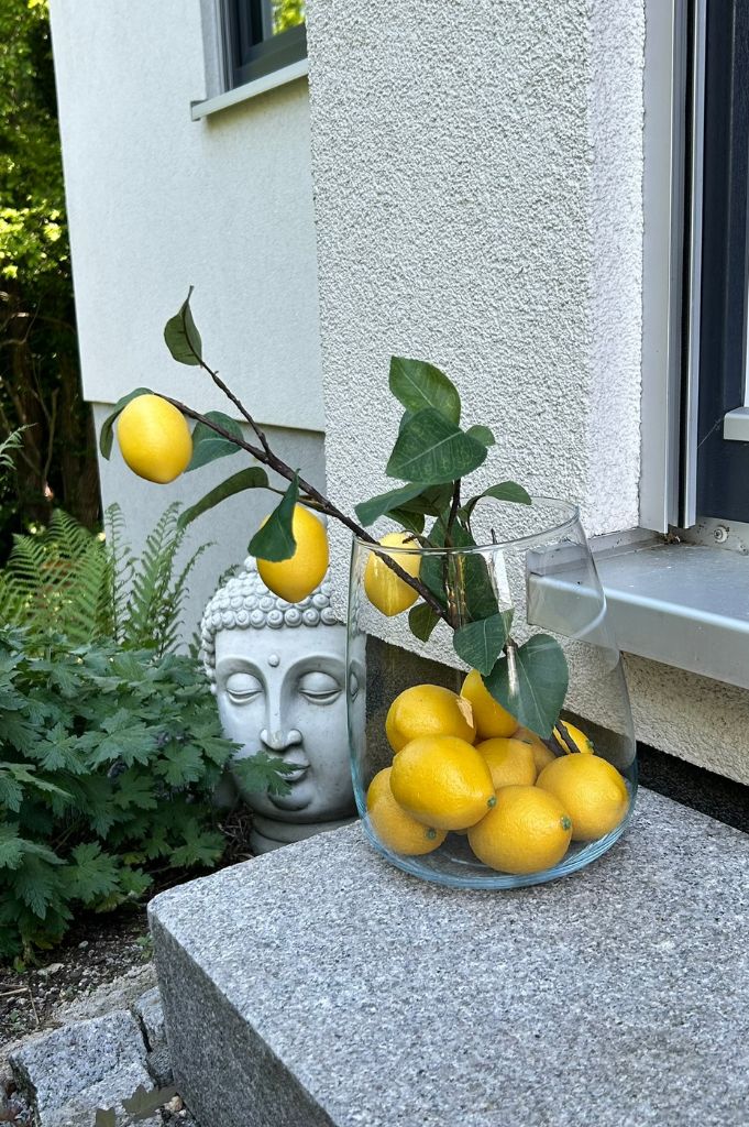 Glasvase Collina klar