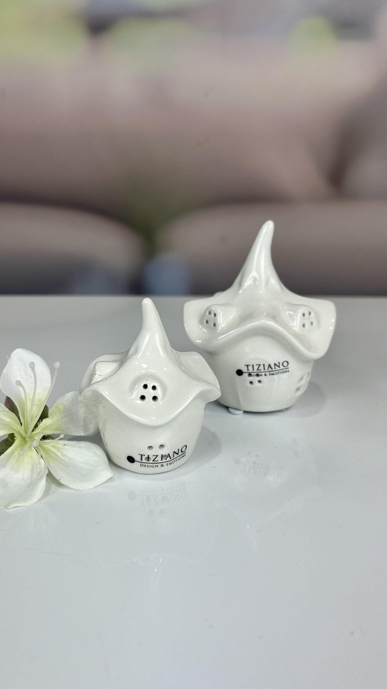 Minihaus Bobelli creme-weiß