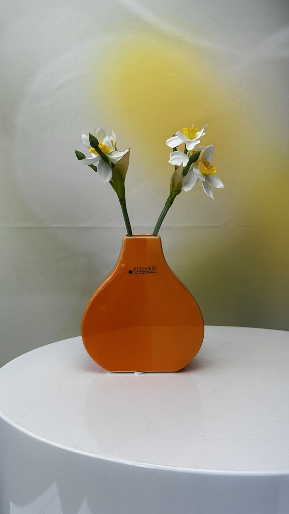 Vase Lissone breit Flower