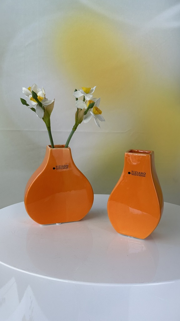 Vase Lissone breit Flower – Bild 3