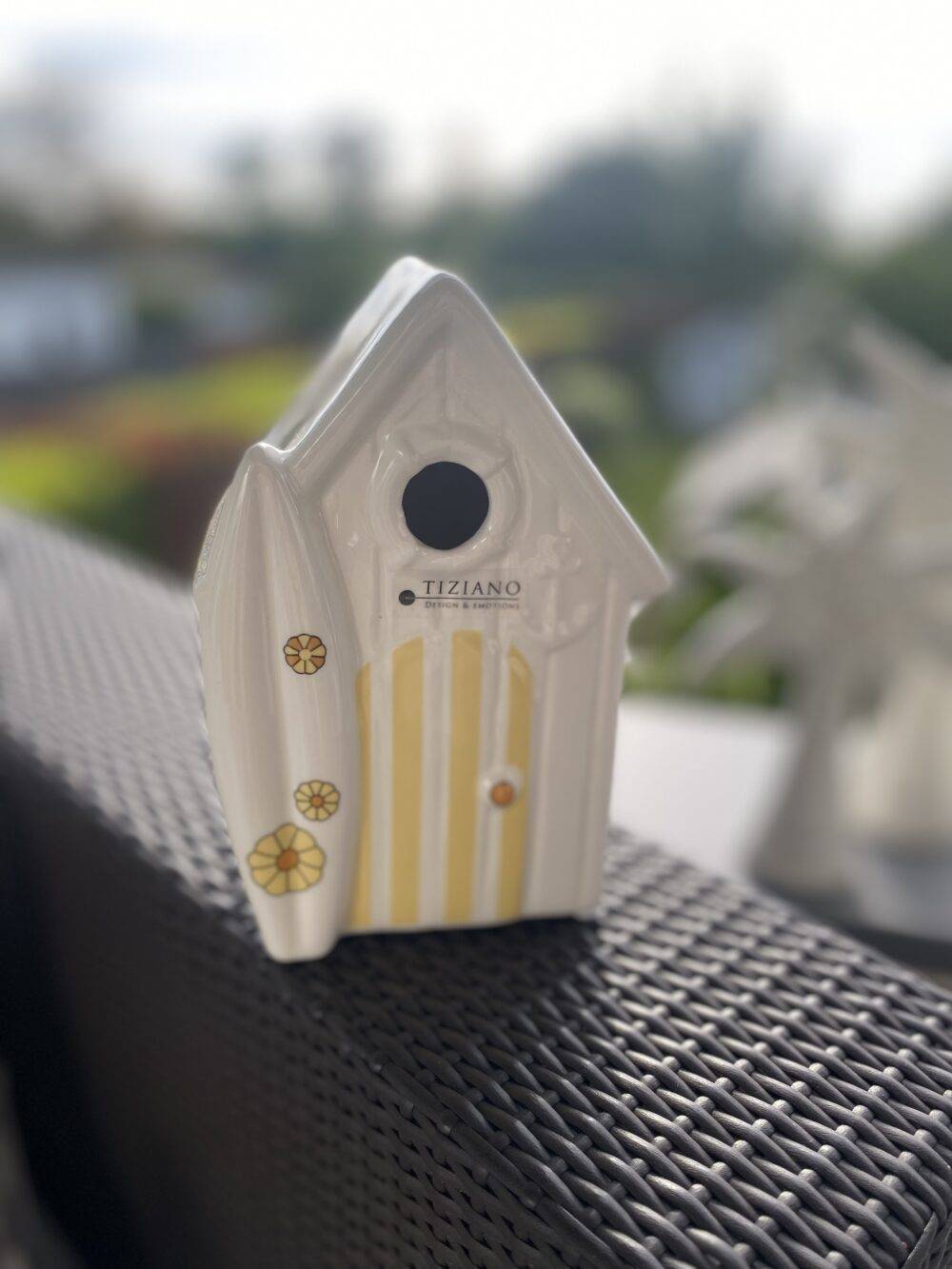 Beachhouse Fano 15cm creme/gelb – Bild 2