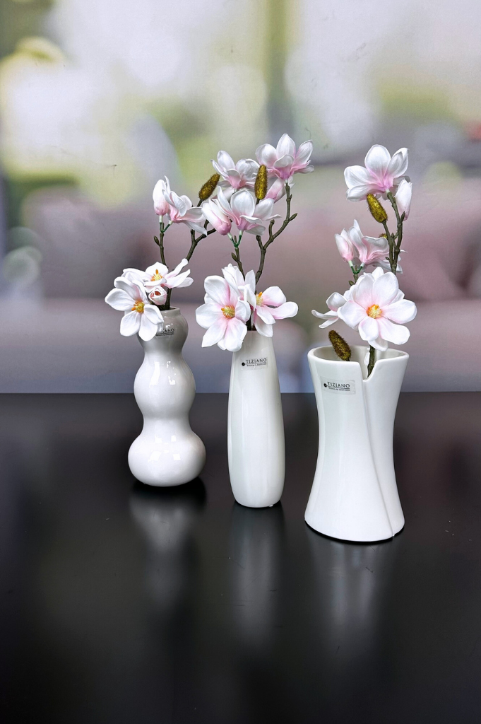 Magnolienzweig rose – Bild 3