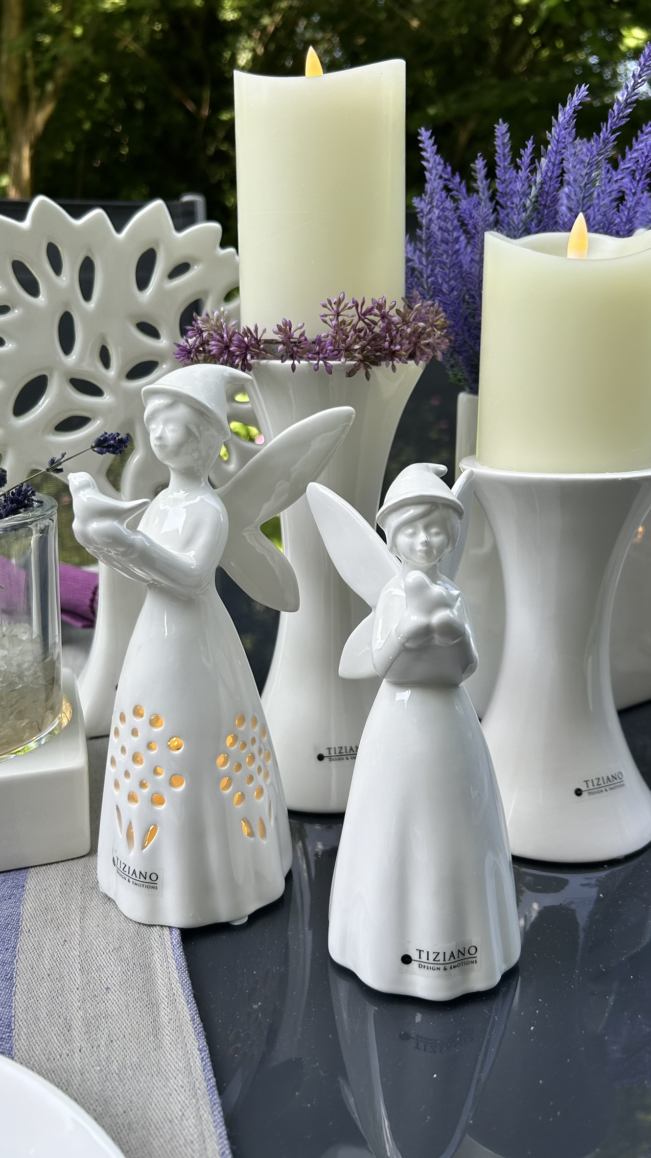 Deko Fee Aria creme-weiß – Bild 4