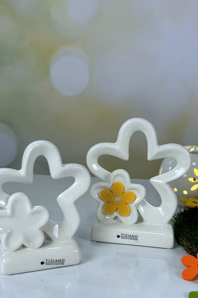 Doppelblume Alisa creme-weiß – Bild 4