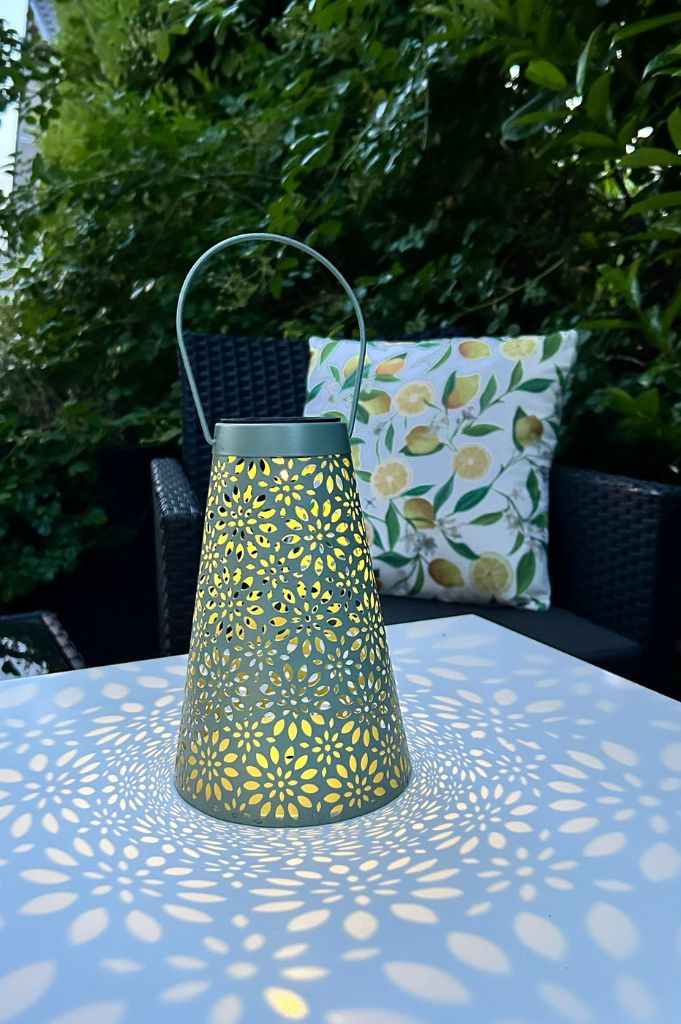 Solar Metallicht Fiori grün oder creme-weiß – Bild 4