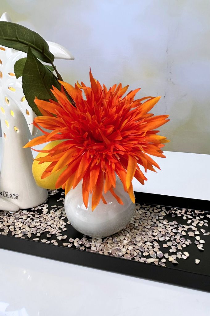Dekoset Tablett Legri mit LED Palme und Papagei – Bild 4