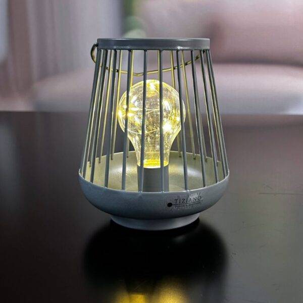 Metall-Licht Porte LED 15,5 cm anthrazit