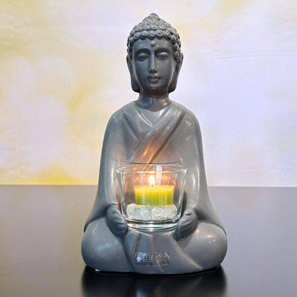Deko Shiva m.Visco Glas anthrazit