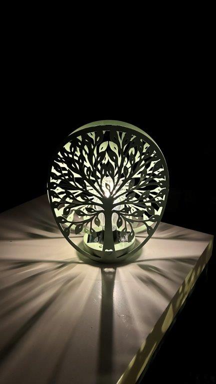 Solar Baum grün
