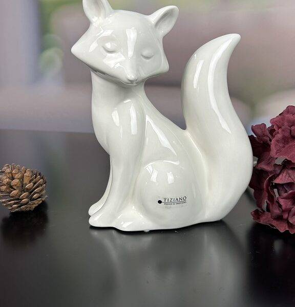 Fuchs Mutter Roxy 22cm creme-weiß