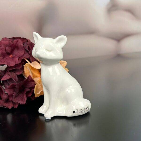 Fuchskind Roxy sitzend grade 12,5cm creme-weiß