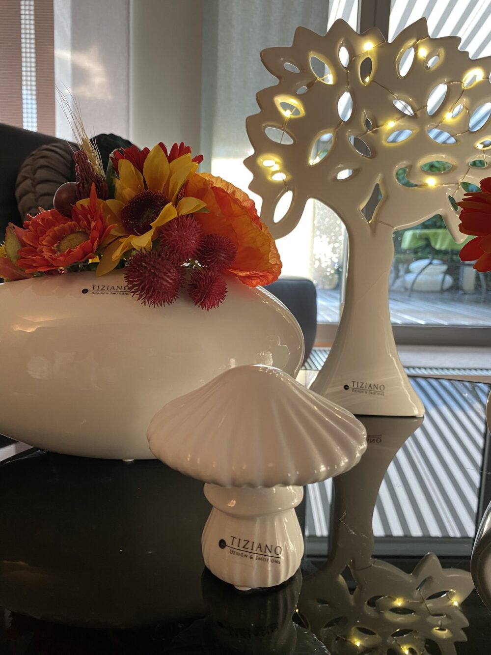 Deko Pilz Ostuni geriffelt – Bild 4