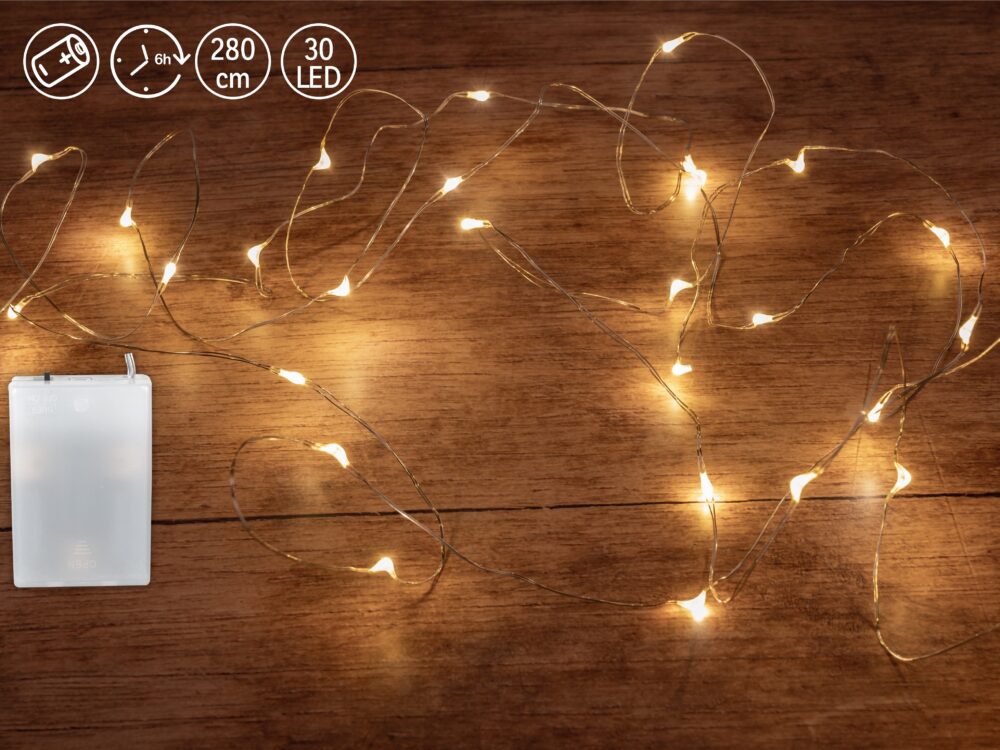 Lichtgirlande 280cm mit 30 LEDs