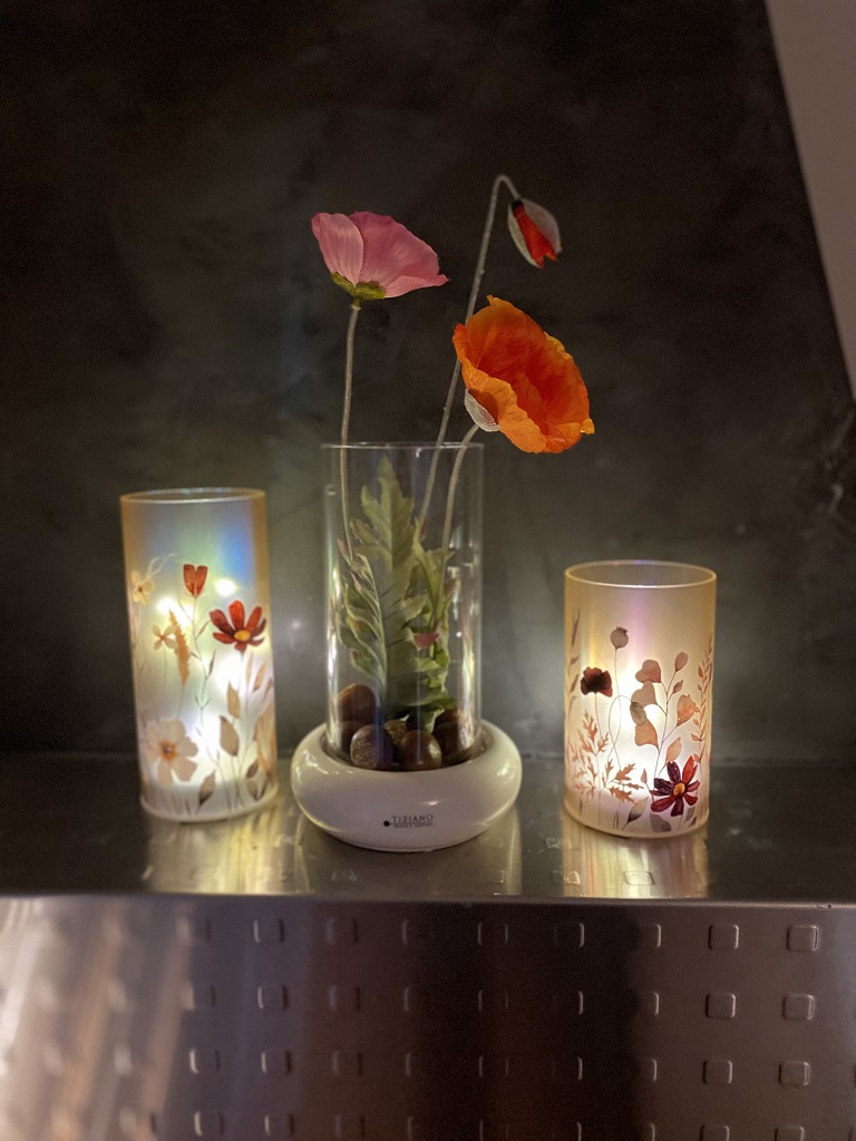 Deko Licht Blumenzeit LED