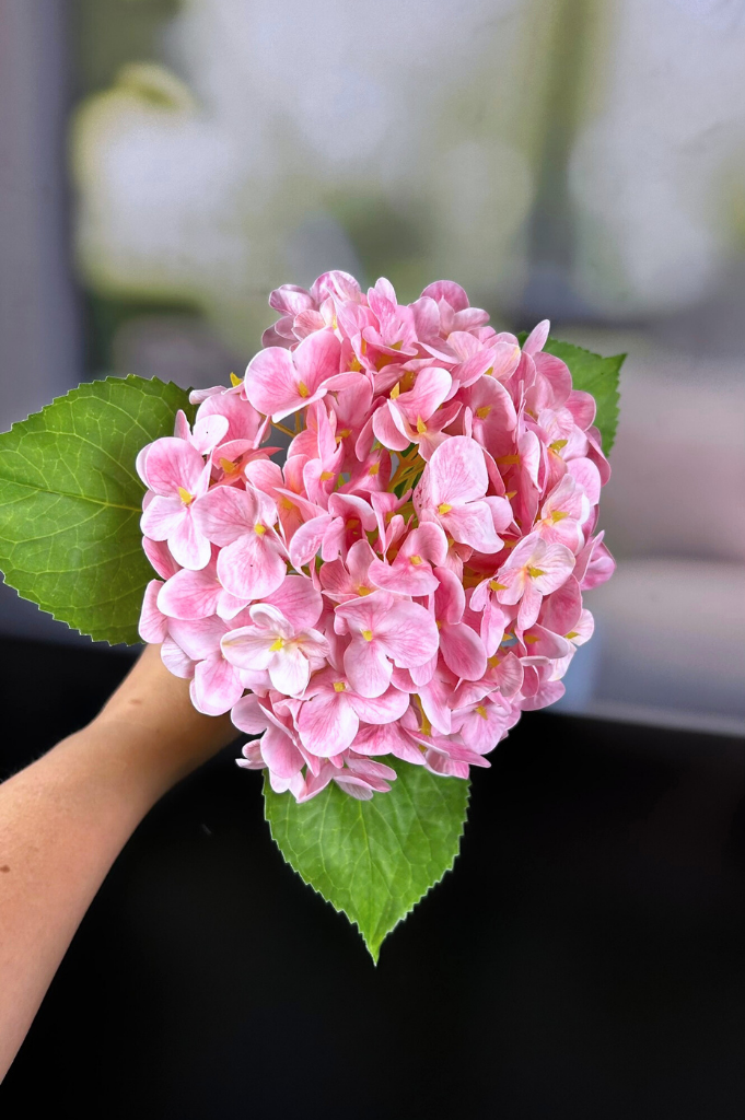 Deko Hortensie 48cm rosa