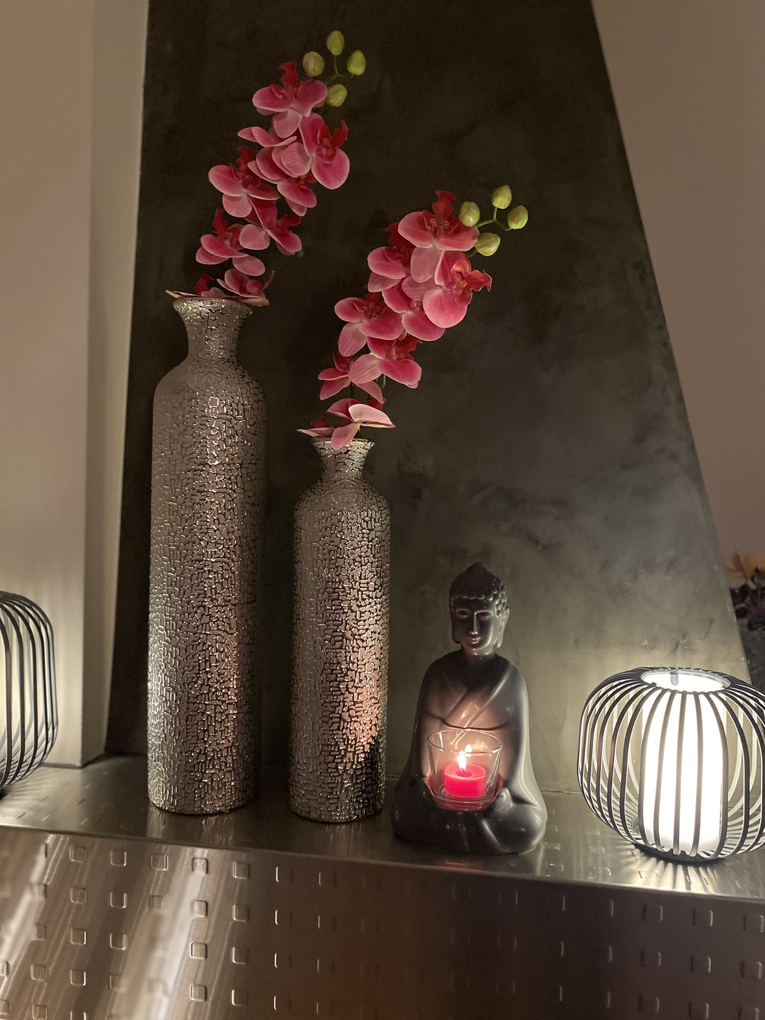 Vasen Helsinki grau-silber – Bild 3