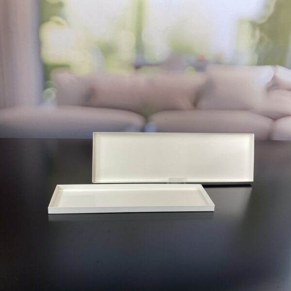 2er Set Metallschale Legri creme 30+40cm