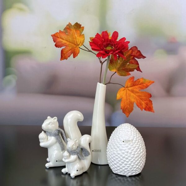 Dekoset Vase Suri+Eichhörnchen Robert+Pinia