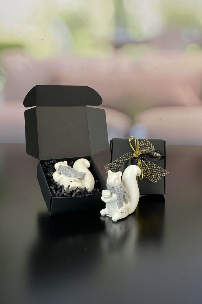 Geschenkbox S mit Eichhörnchen Robert