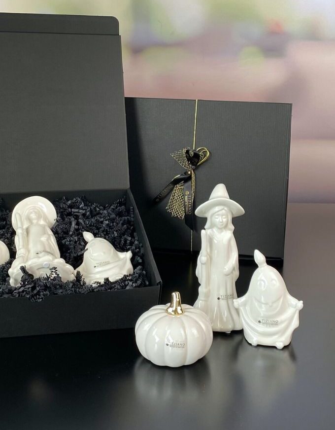 Geschenkbox L mit Kürbis Boglia+Gespenst Gustav+