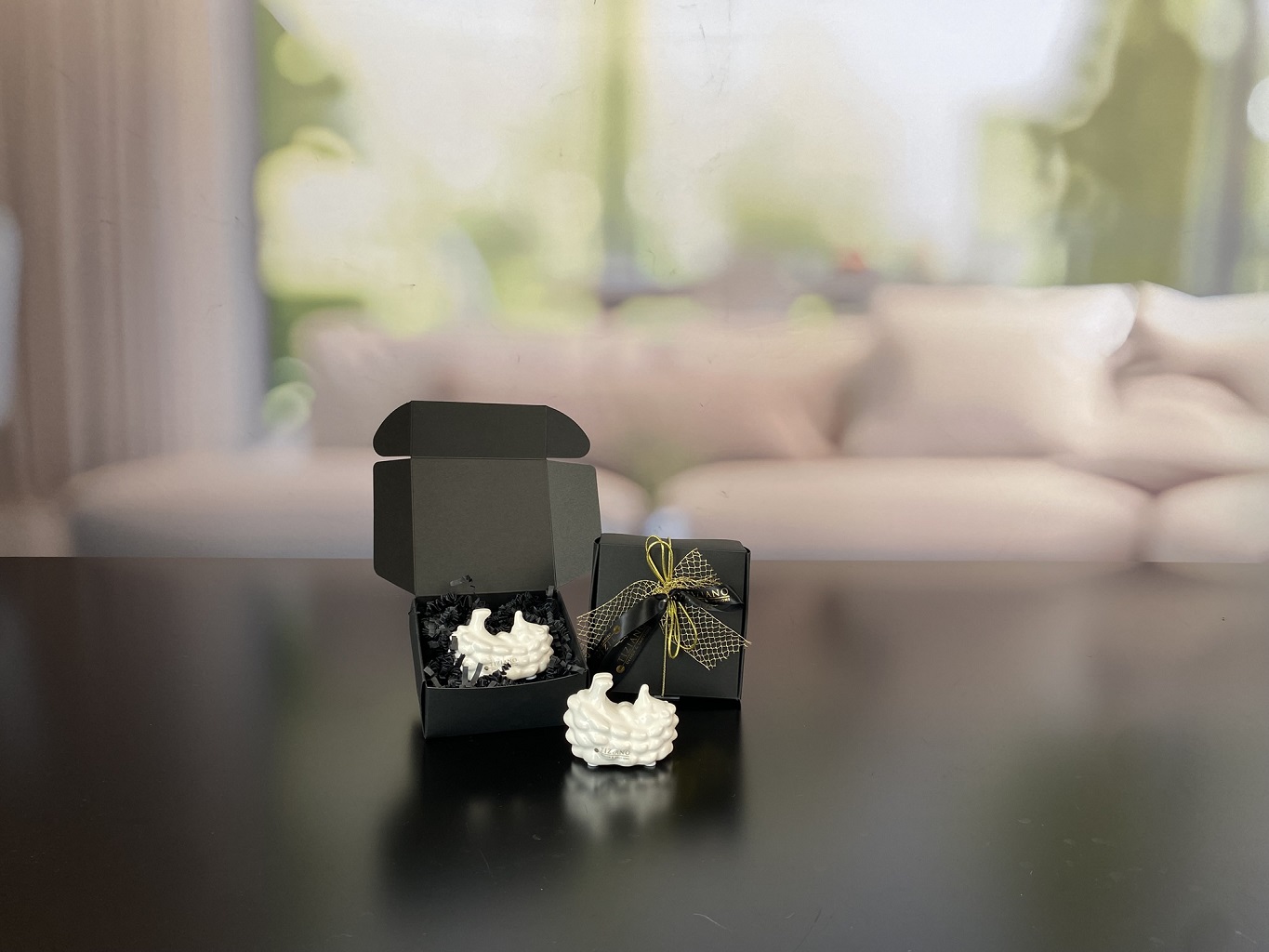 Geschenkbox S mit Deko Igel Max