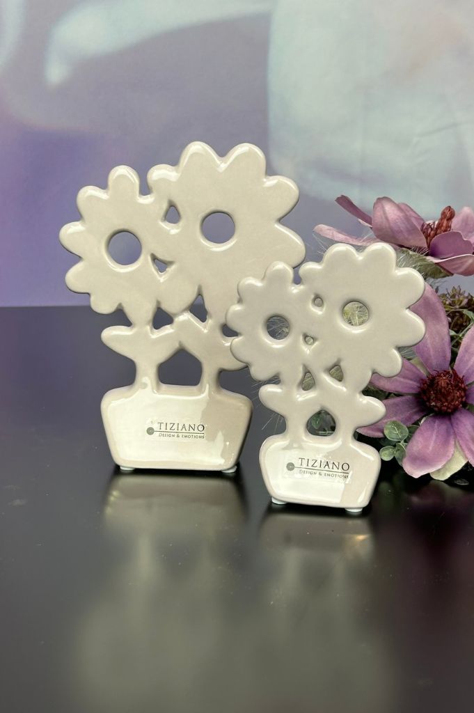 Deko Doppelblume Folina Fiona