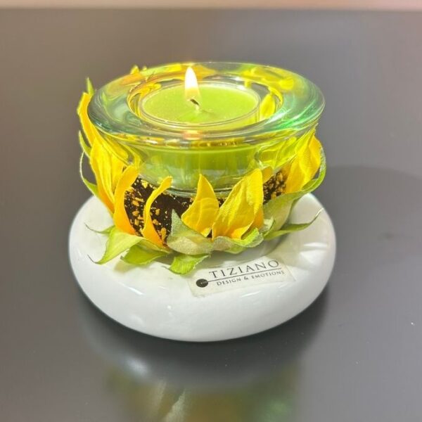 Dekoset Licht Lumina mit Glas Trixy grün-klar
