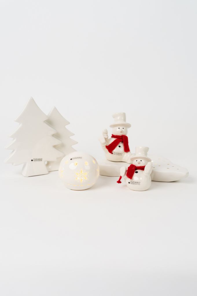 Dekoset Verschneite Weihnachten M