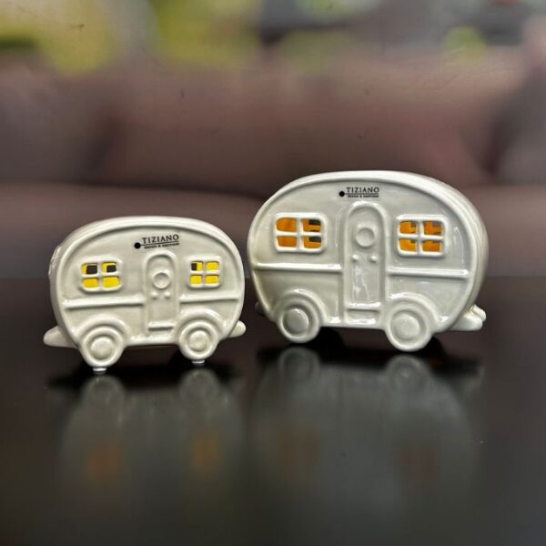 Wohnwagen Casina LED 13cm creme