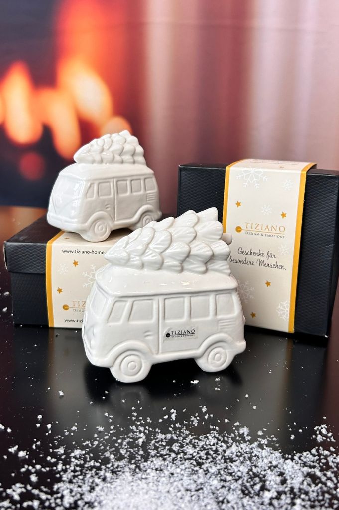3er Set Bus Caso mit Baum creme-weiß in Geschenkkartons – Bild 4