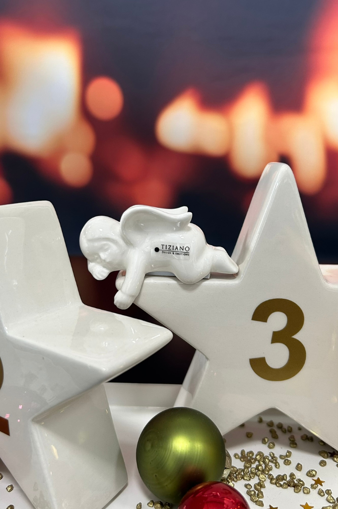 Dekoset Advent Metallschale Legri mit Stern Cometa+Laila – Bild 3