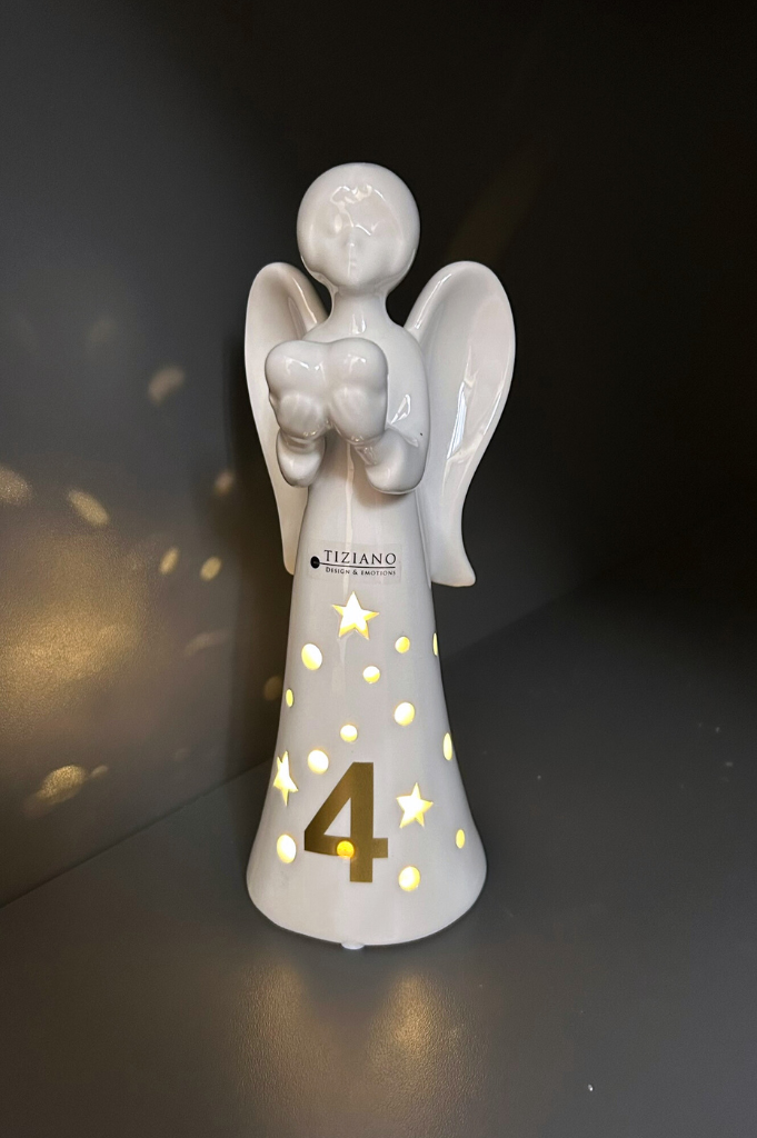 Dekoset Advent Metallschale Legri mit Stern Cometa+Laila – Bild 5