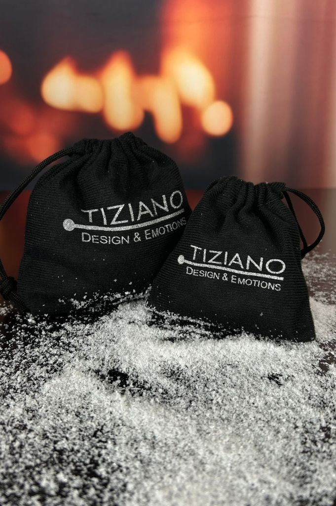 Geschenksäckchen schwarz Stoff in 3 Größen (ohne Inhalt) – Bild 3