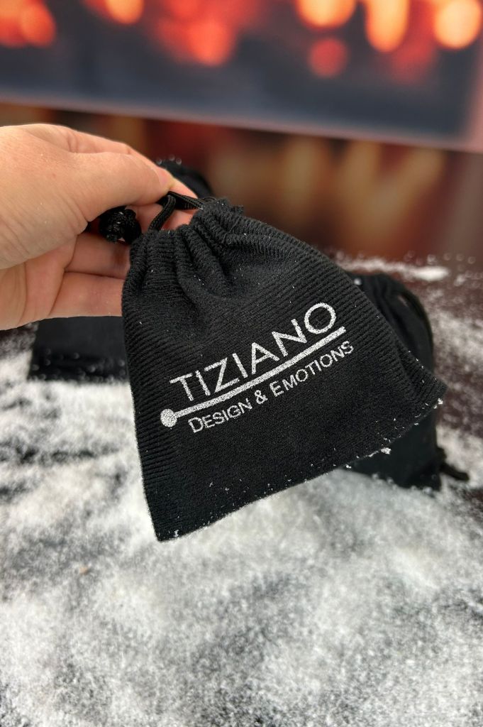 Geschenksäckchen schwarz Stoff in 3 Größen (ohne Inhalt) – Bild 4