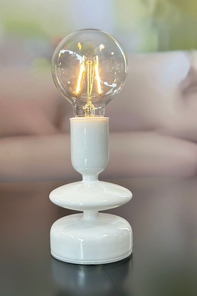 Dekolicht Savazza LED Glas weiß – Bild 3